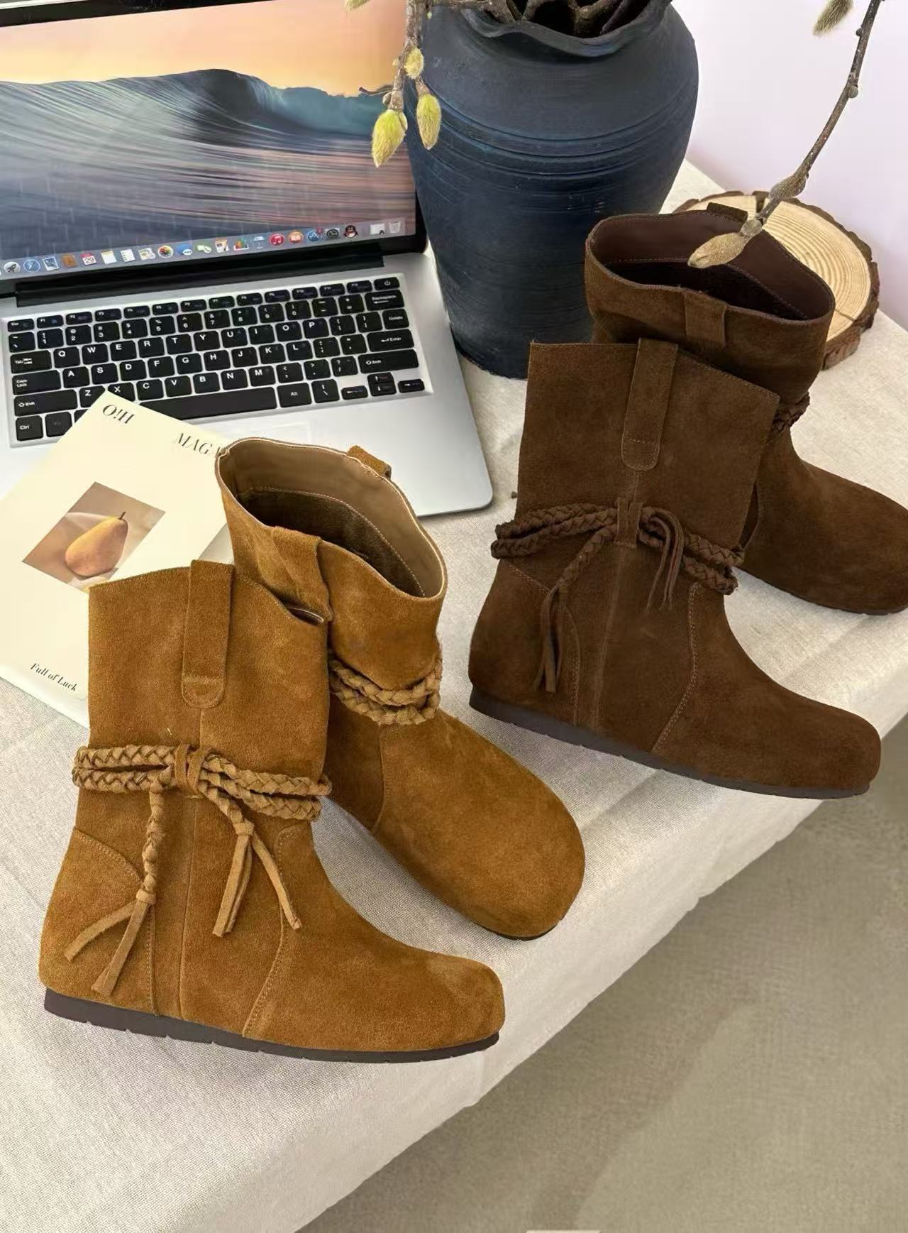 【楠屿99028】新款马丁瘦瘦靴