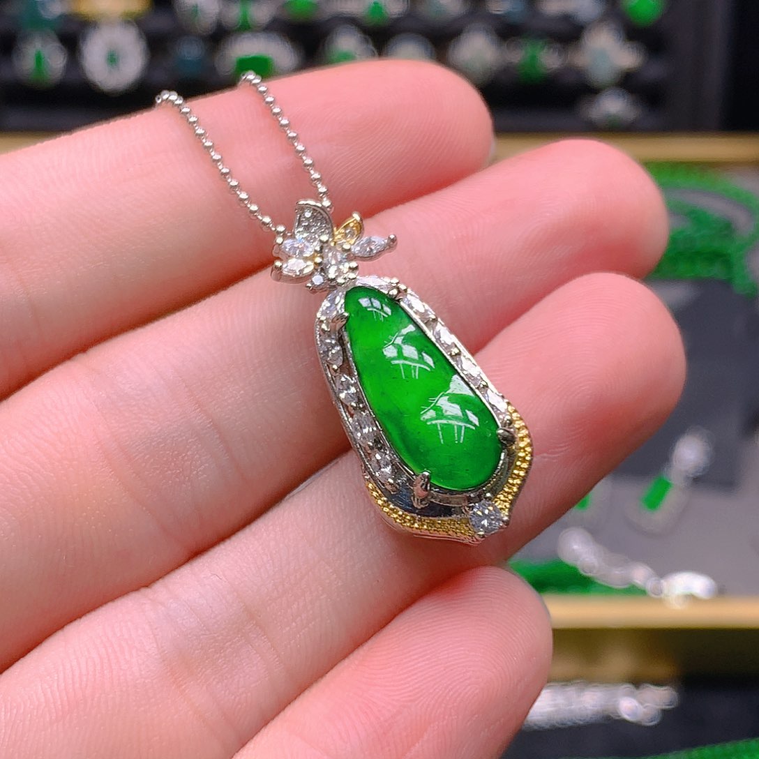 未镶嵌手链翡翠天然