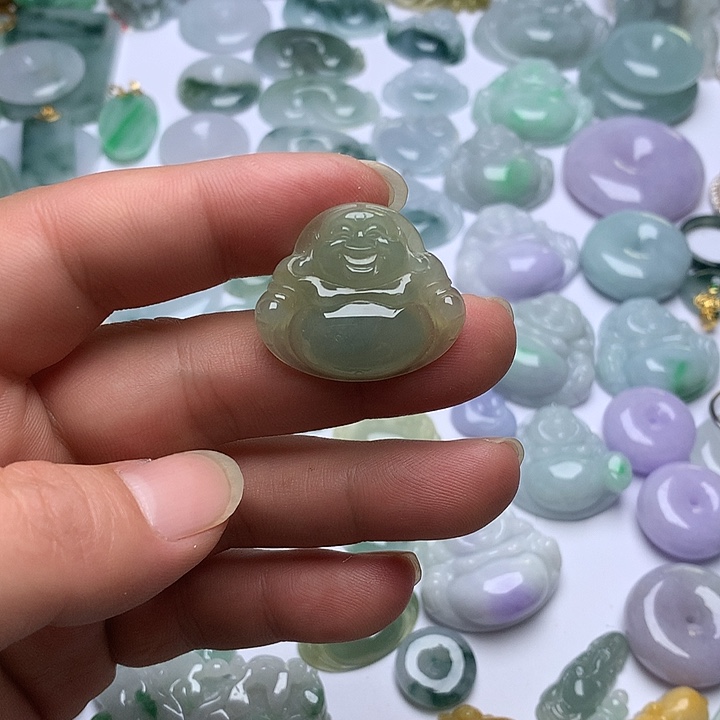 翡翠未镶嵌颈饰天然翡翠