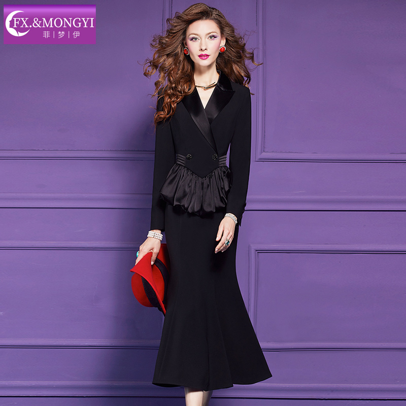 菲梦伊新款时尚连衣裙 66405