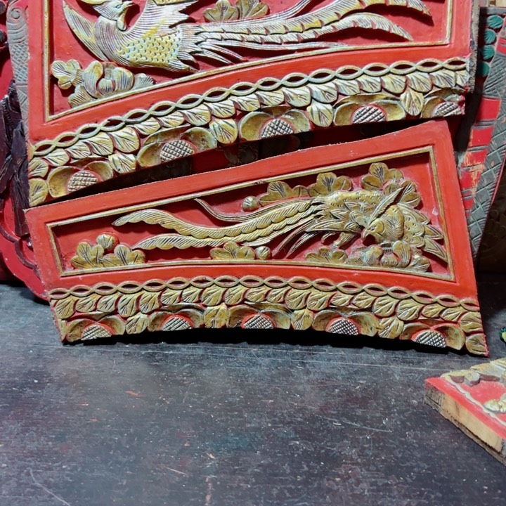 滑***星木木雕工艺品摆件