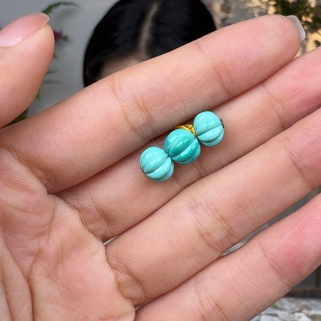 绿松石未镶嵌珠宝奇石