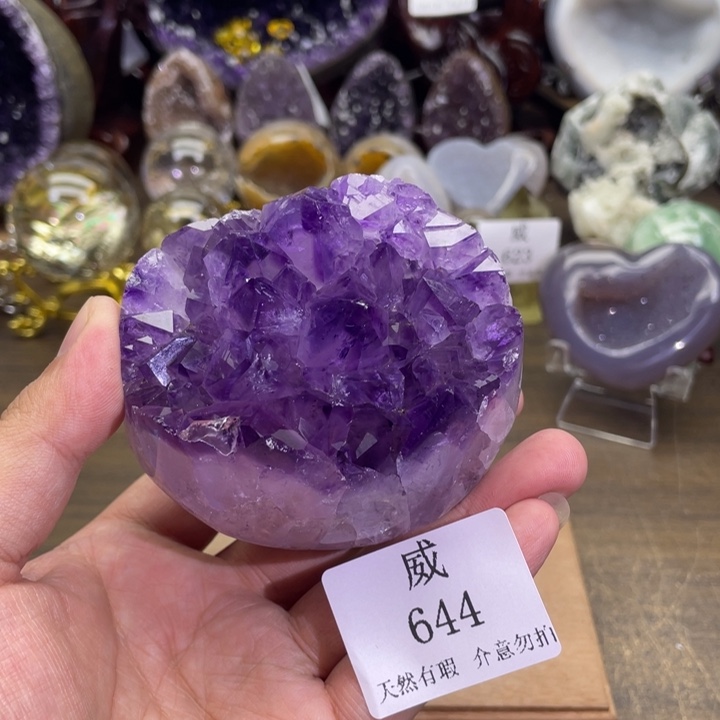 珠宝半成品水晶未镶嵌