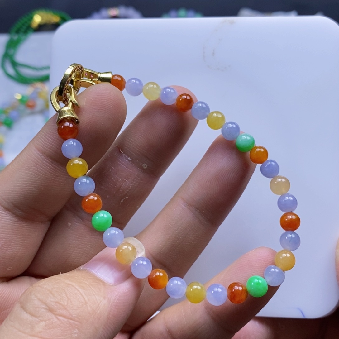 定制翡翠未镶嵌天然缅甸a货翡翠卡5.4