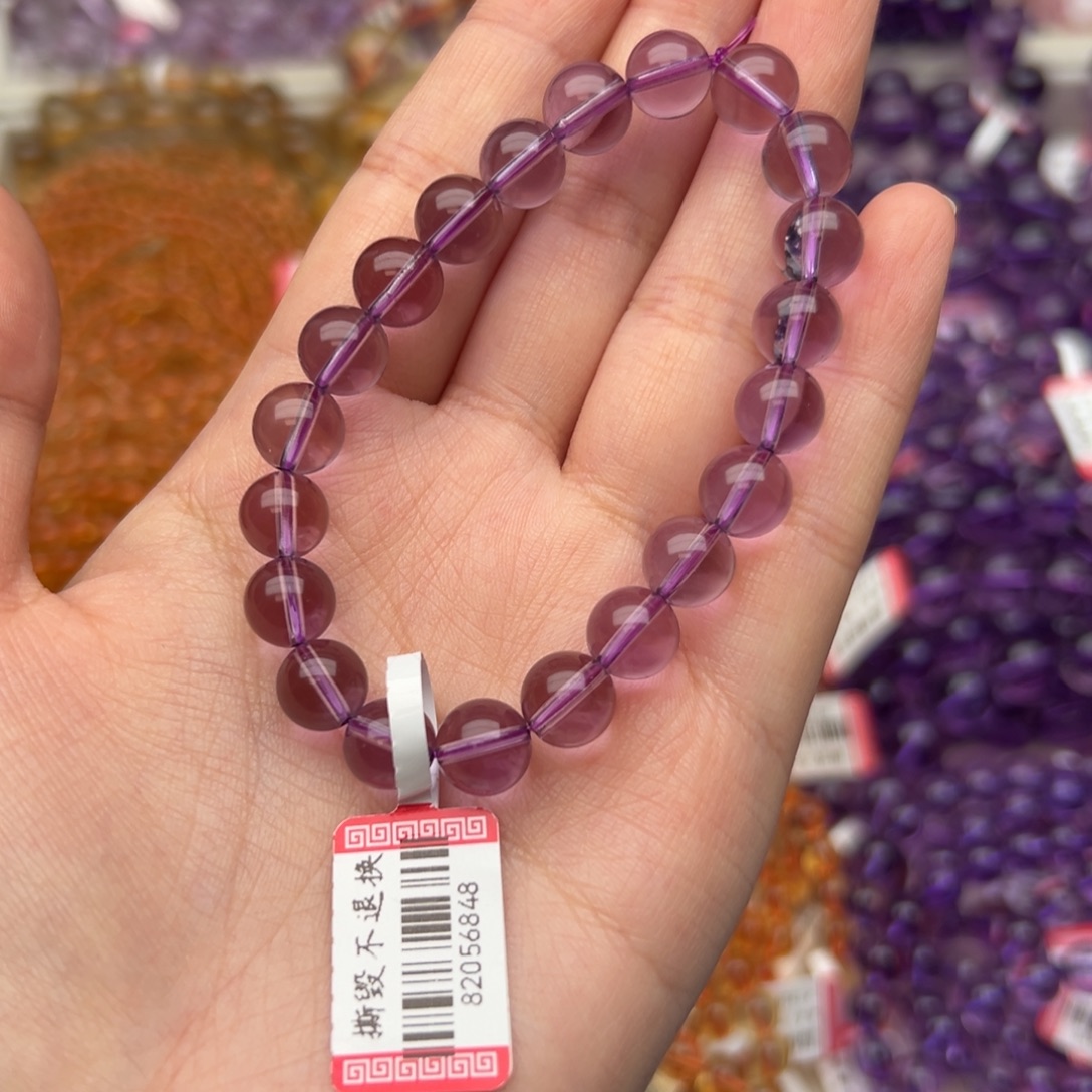 水晶手链未镶嵌紫水晶