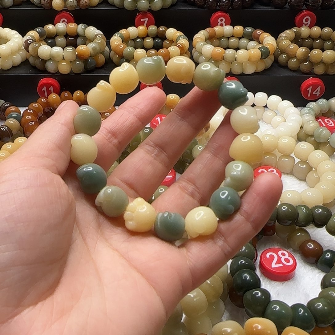 菩提根/象牙果吊坠往**风