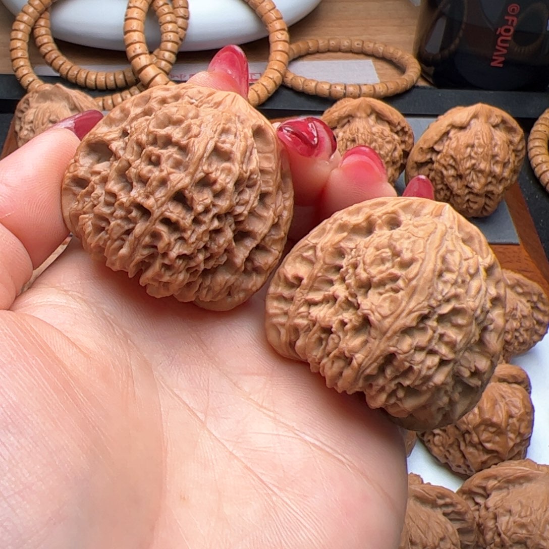 文玩核桃把件南疆石41