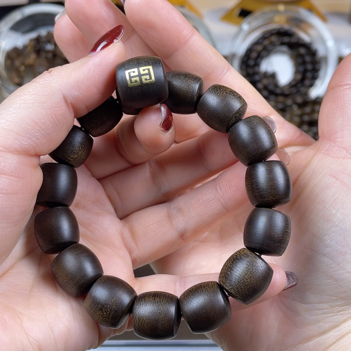 【闪购商品】沉香手串夏越南芽庄白棋楠