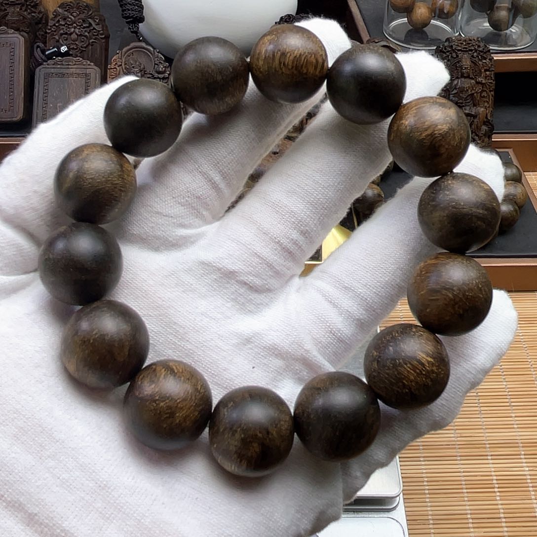 沉香手串生****#达拉干沉香