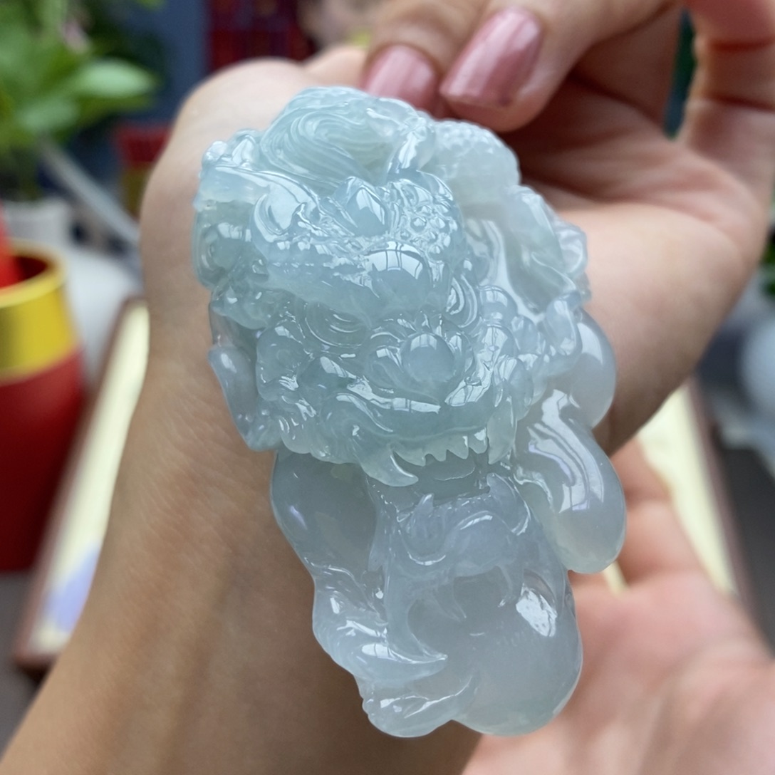 翡翠未镶嵌颈饰吊坠85