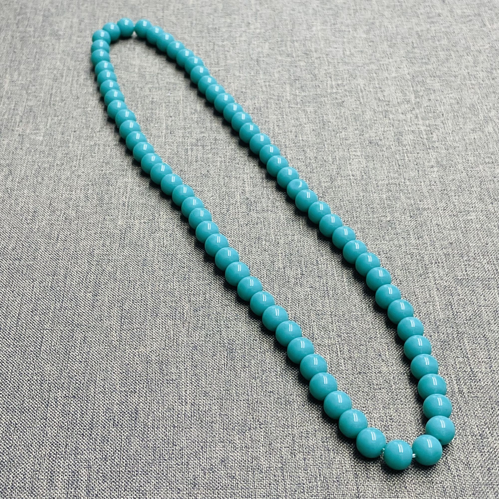  【锦希优选】F444-1兰瓷天炫项链多样性发一件