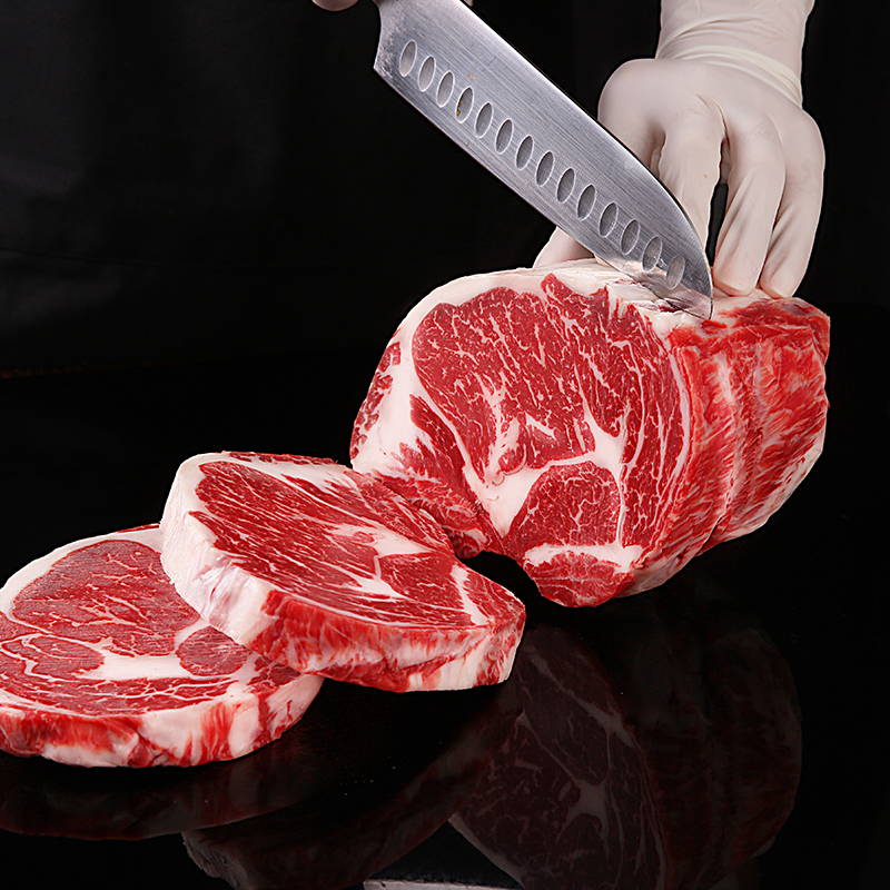 龙江和牛 原切牛排【和牛牛排整条】西冷眼肉菲力原切谷饲600天 