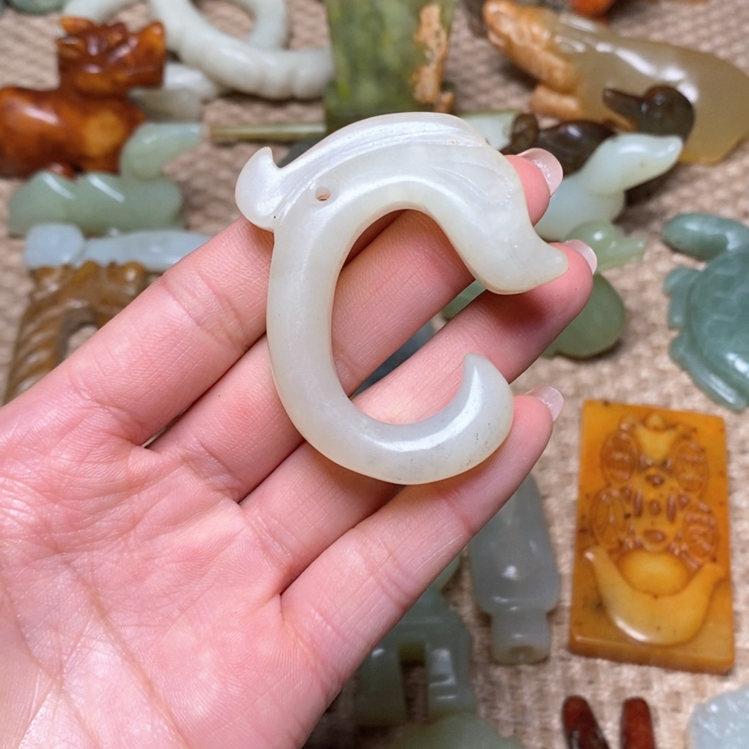 白玉菩提吊坠白玉菩提白玉菩提摆件