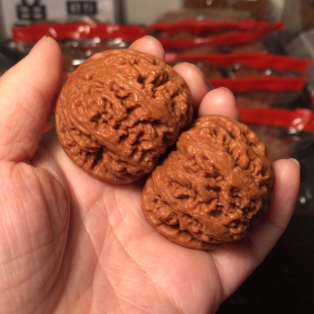 【闪购商品】文玩核桃把件大粗筋41.5