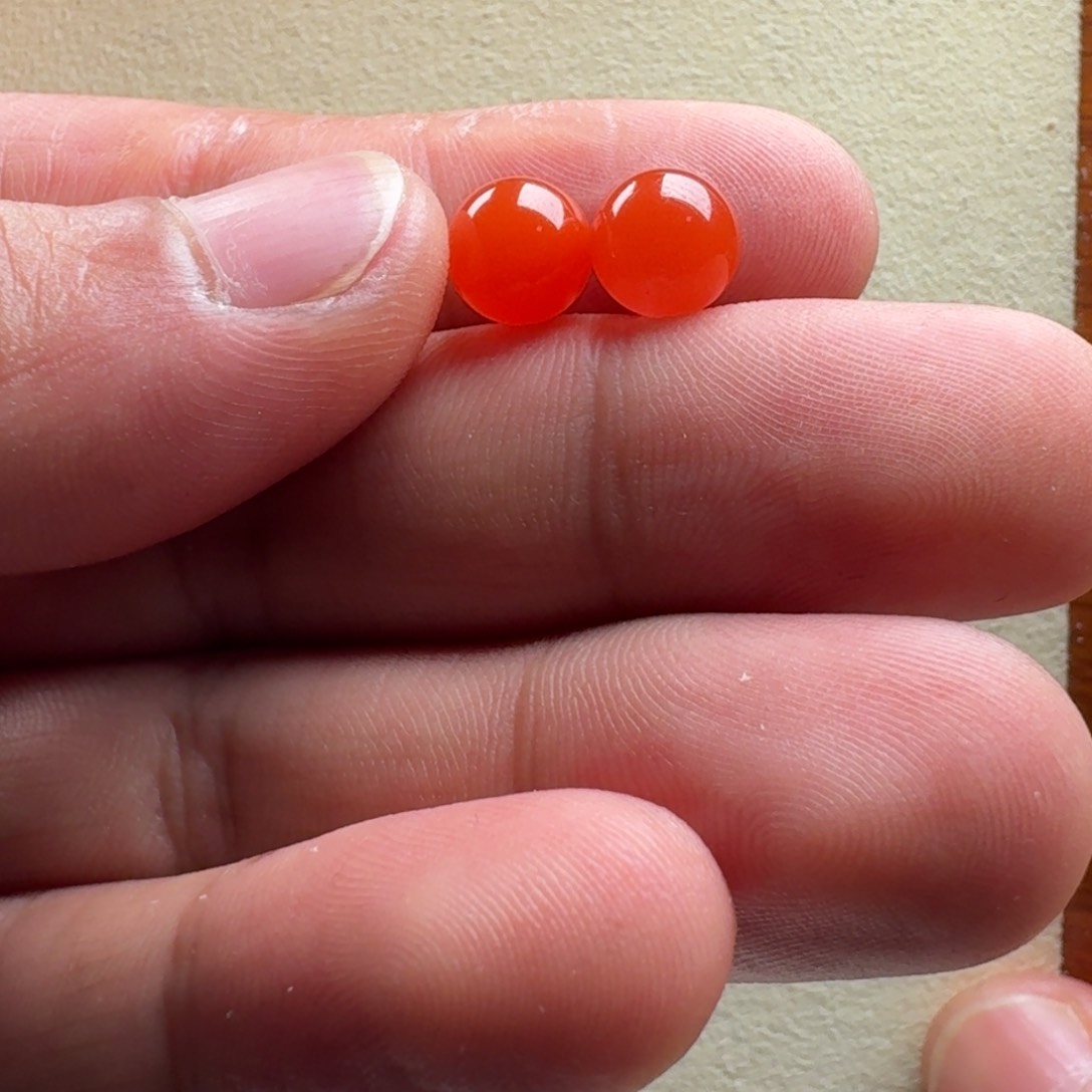 南红玛瑙圆珠未镶嵌简****活