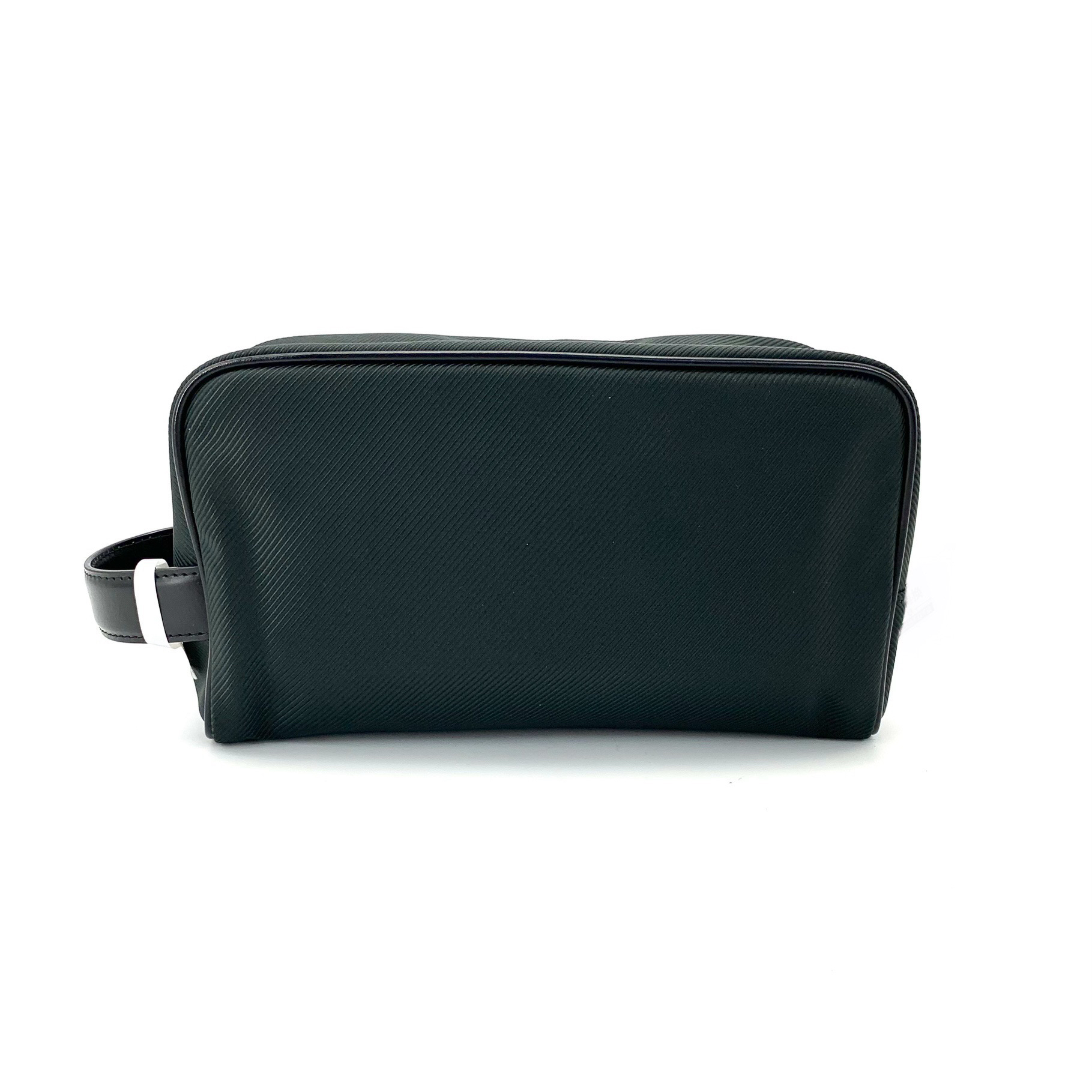 99新 LouisVuitton/路易威登 陆军简约帆布洗潄手拿包  尺寸24/15
