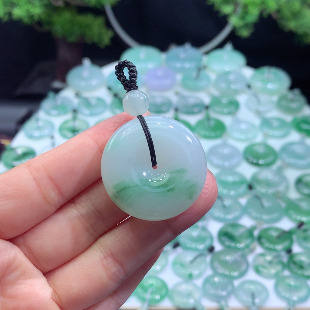 颈饰未镶嵌翡翠6尺寸31.5*10.2