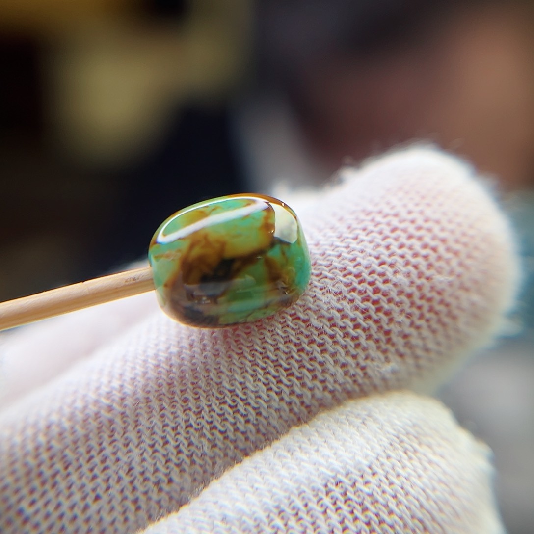 未镶嵌绿松石珠宝奇石9直径