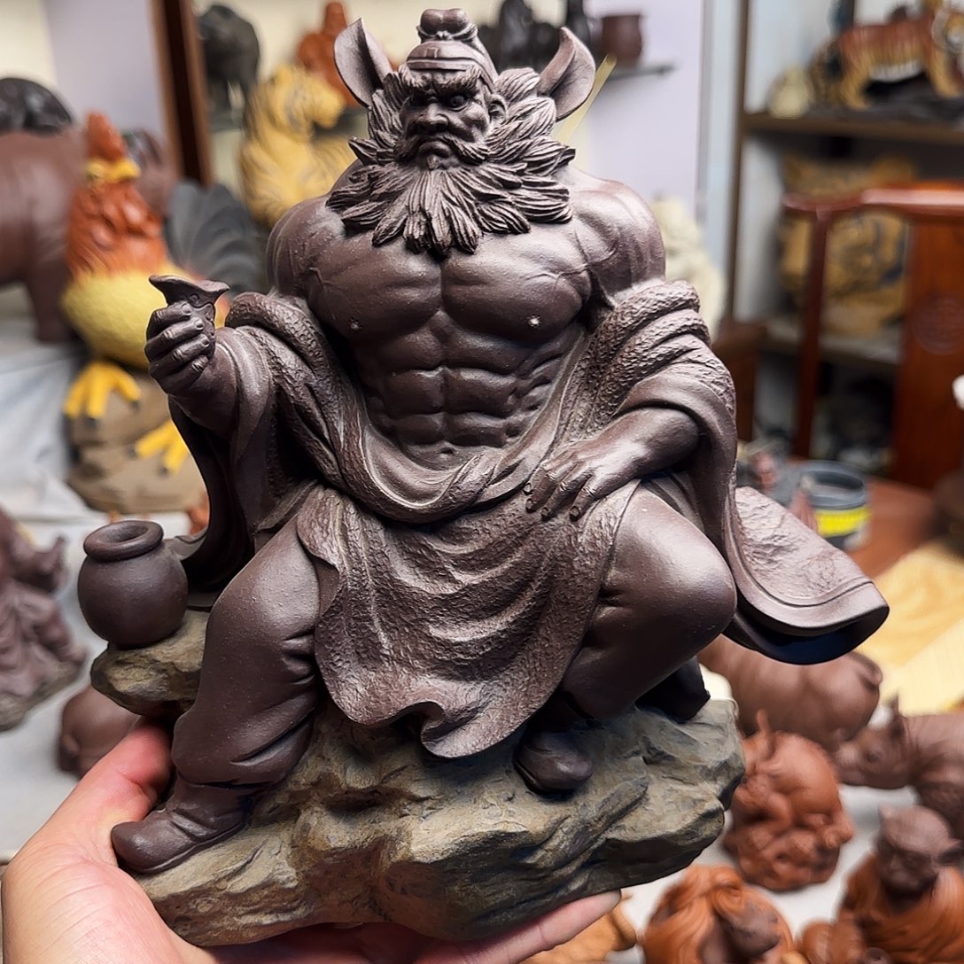 恋***么茶宠紫砂宜兴紫砂茶宠