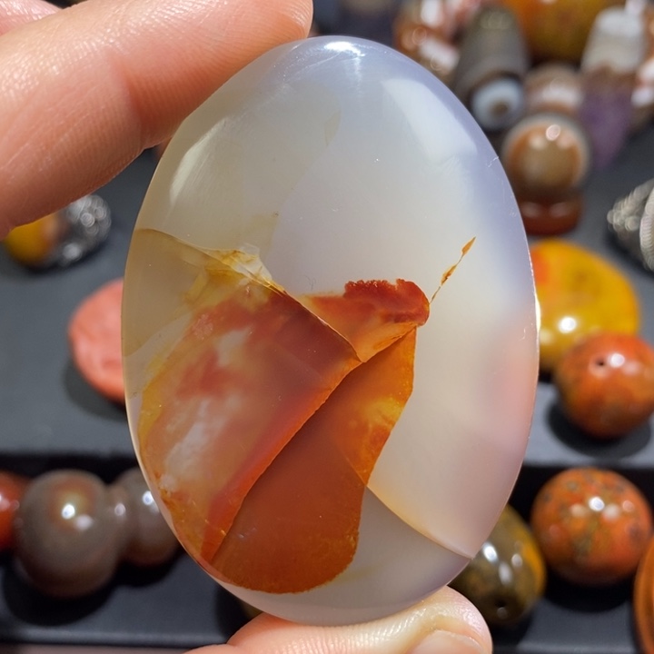 玛瑙/玉髓未镶嵌挂件