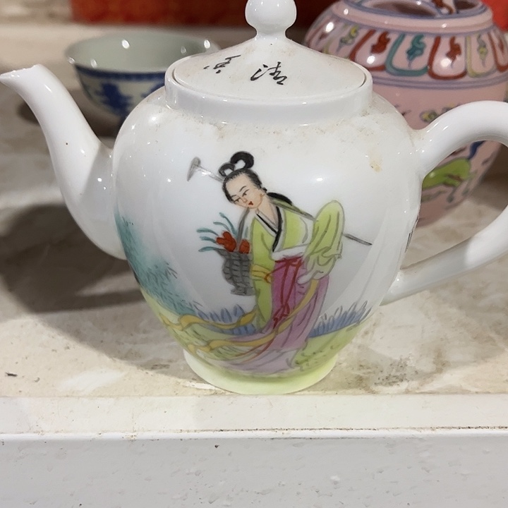 摆件淡**志景德镇陶瓷艺术品