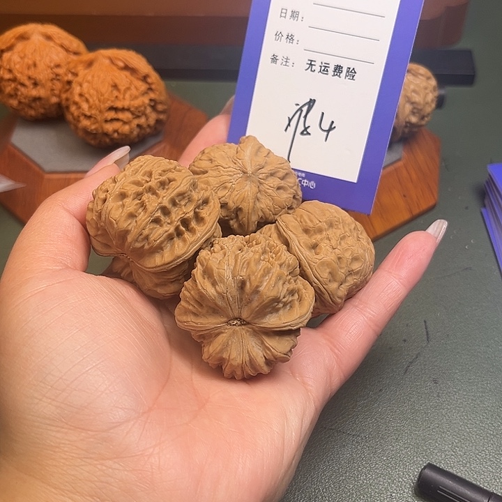 夜***色文玩核桃把件文玩核桃驴4