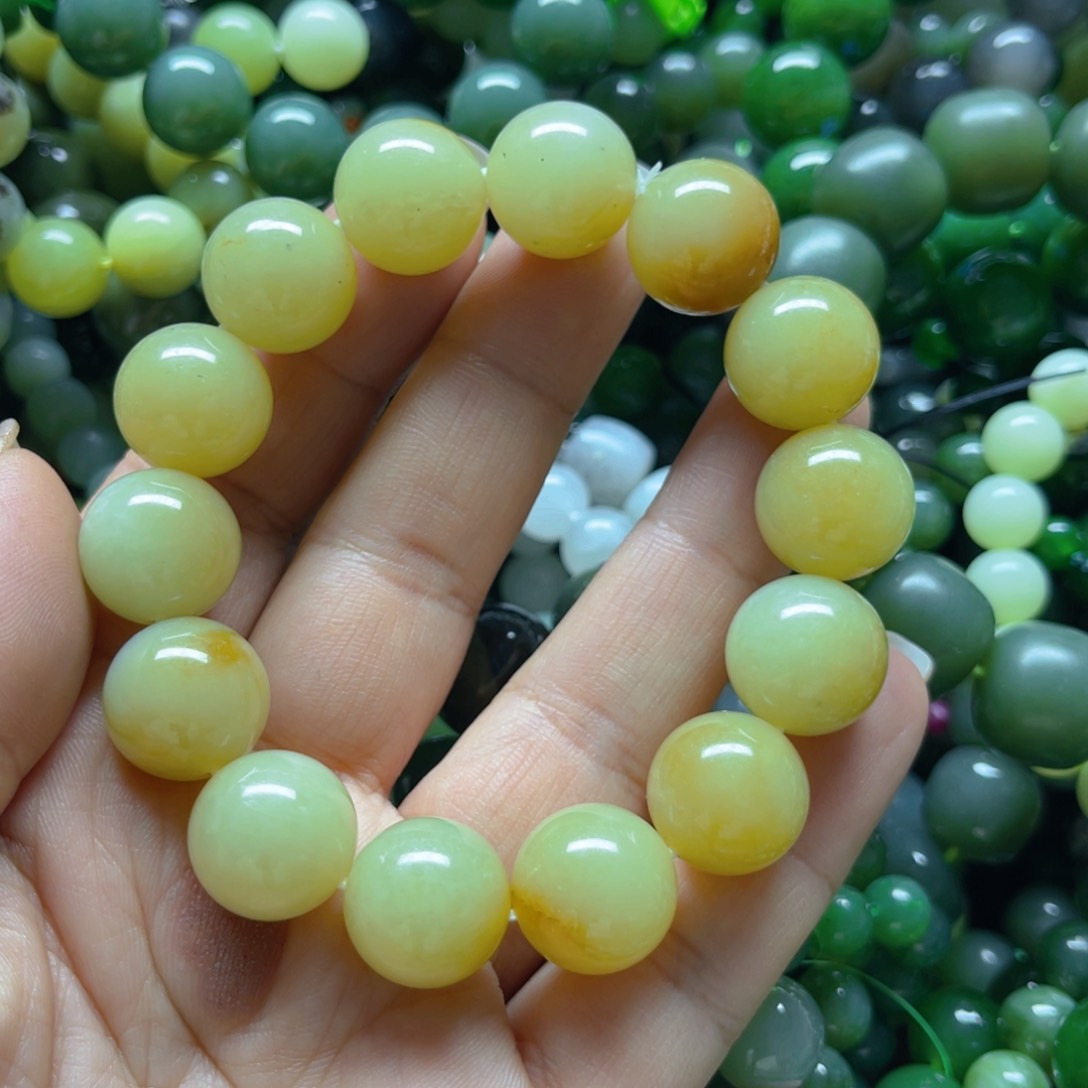 和田玉手链未镶嵌