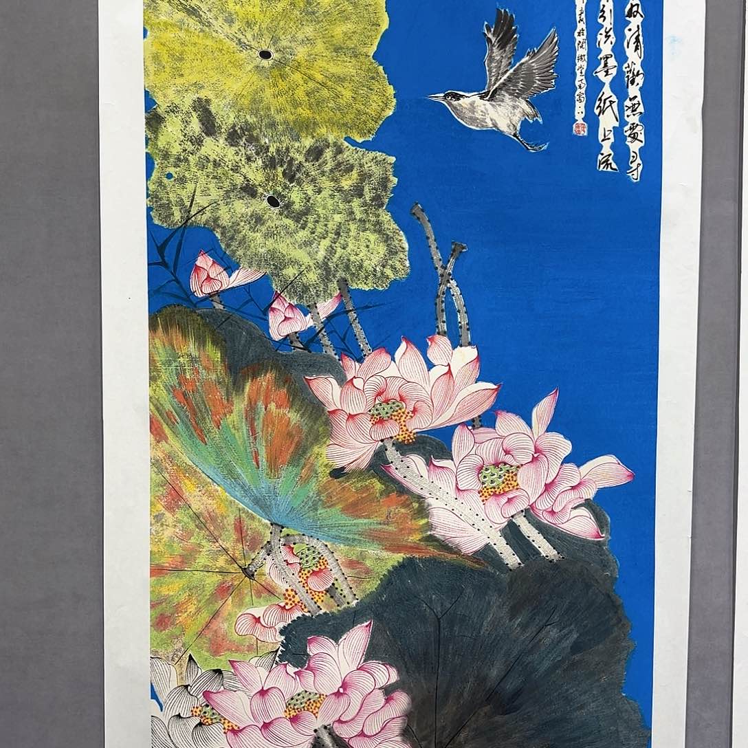 国画国画纯手绘作品请放心去藏