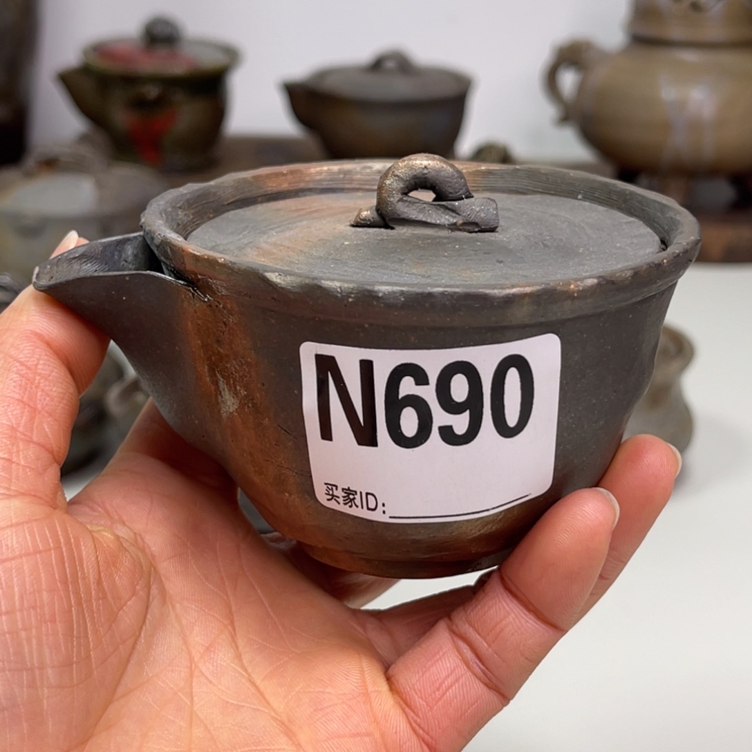 备前烧作品（嘴巴有磨皮