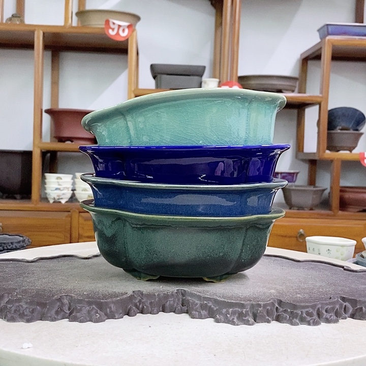 紫砂花盆瑕疵6-18-15.5。。。（4）