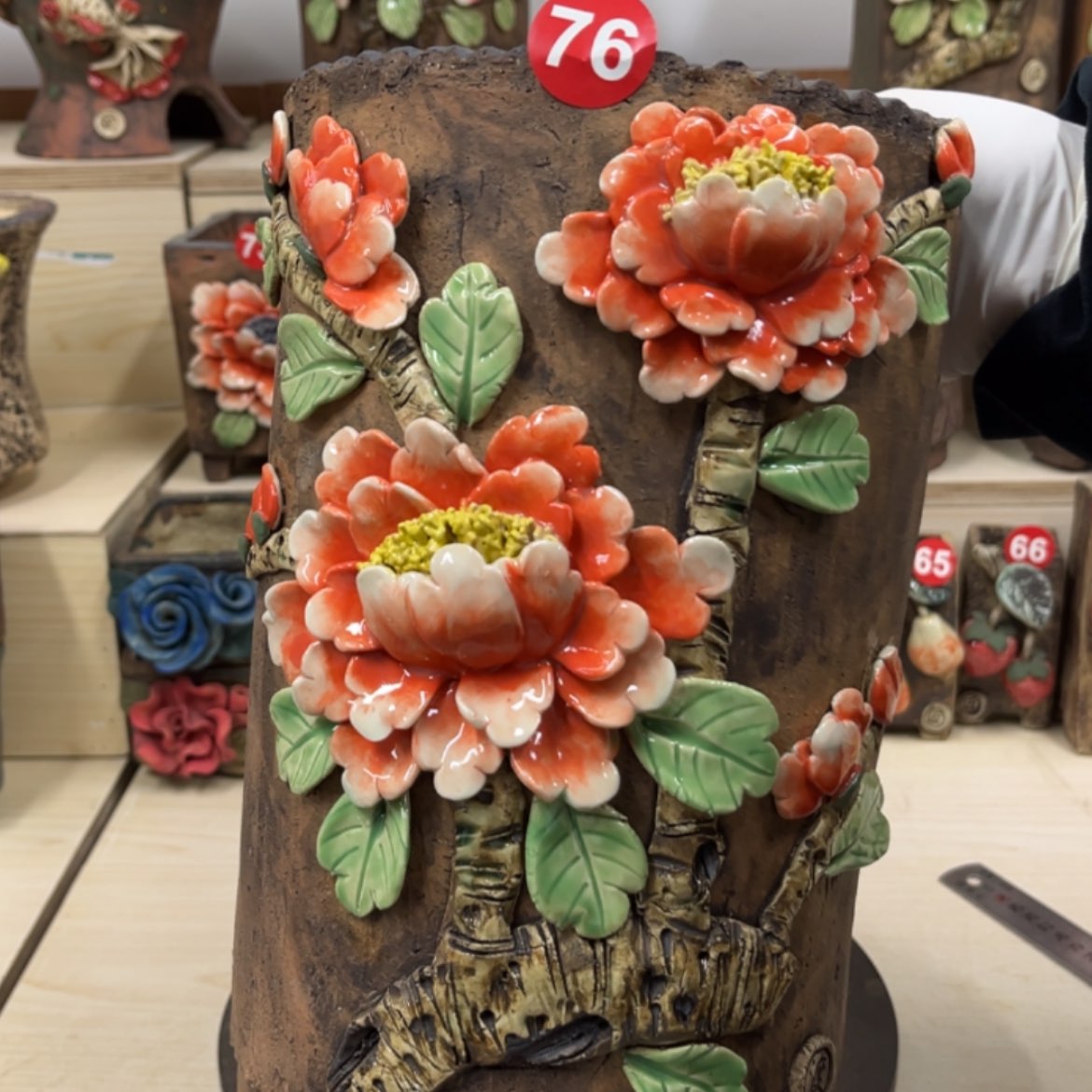 【闪购商品】紫砂花盆76号口径16×15.5外高19