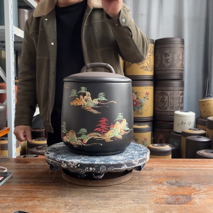 紫砂茶叶罐茶叶等