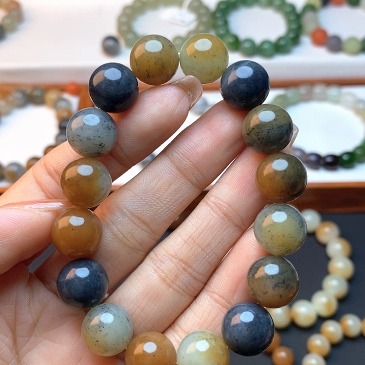 和田玉手链未镶嵌