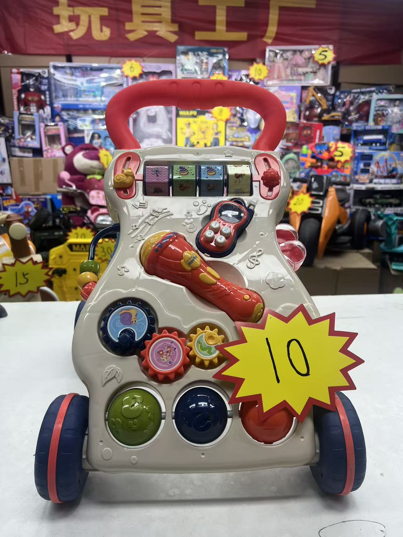 学步车益智早教音乐多功能助步车玩具