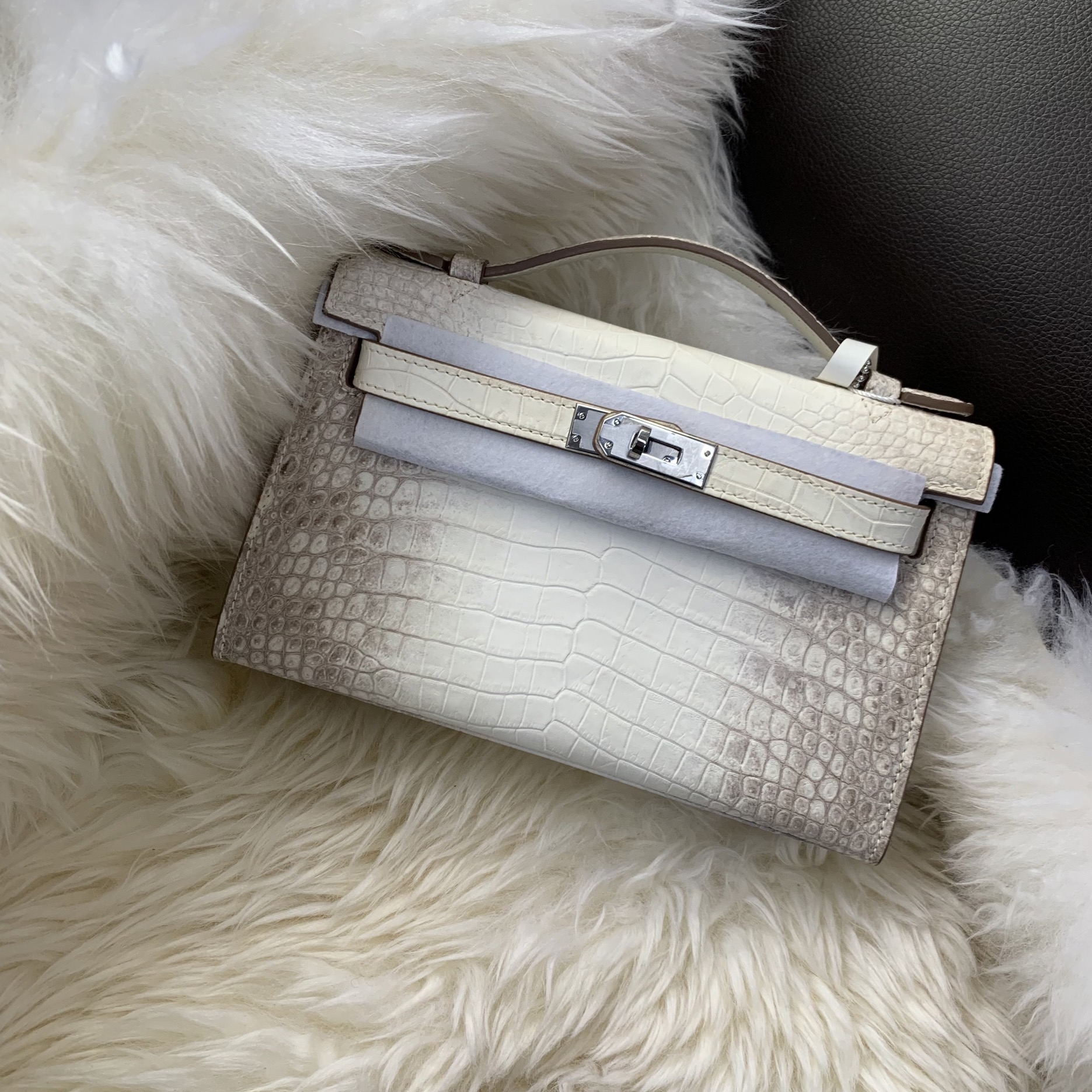 【小包快跑】喜马拉雅鳄鱼KL1D 单手柄单肩手提女包休闲时尚百搭