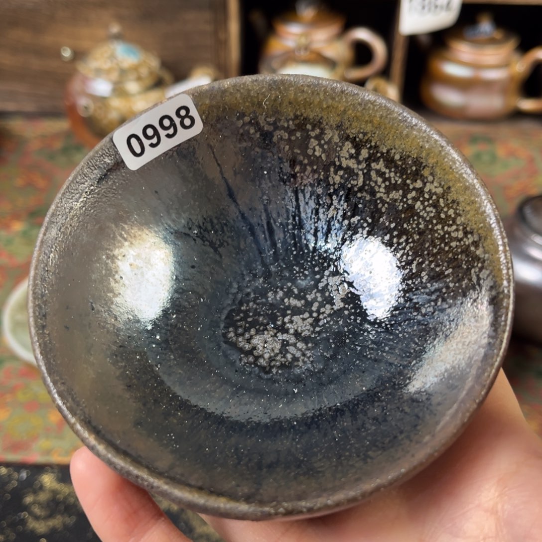 杯黄*雅柴烧茶器窑宝杯