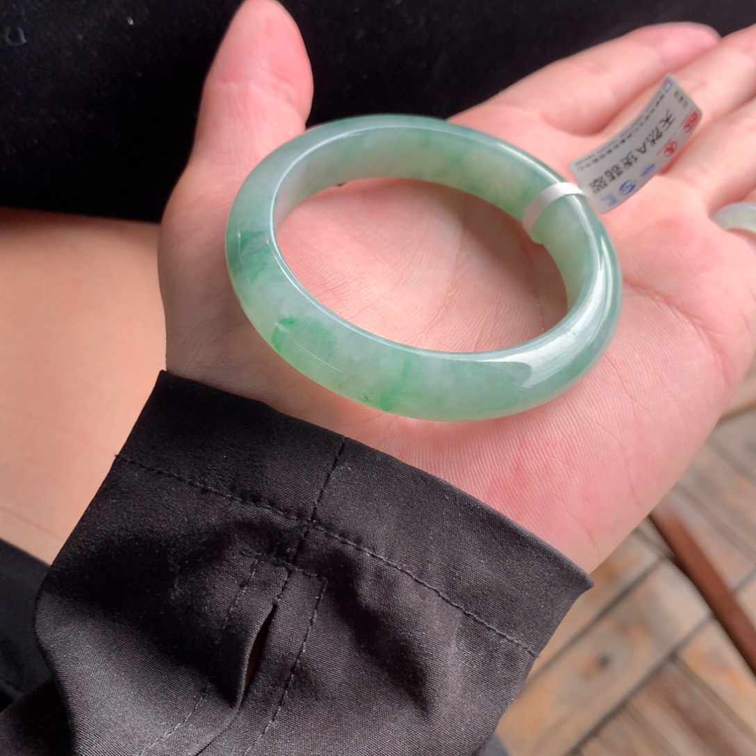 未镶嵌手镯翡翠41号53