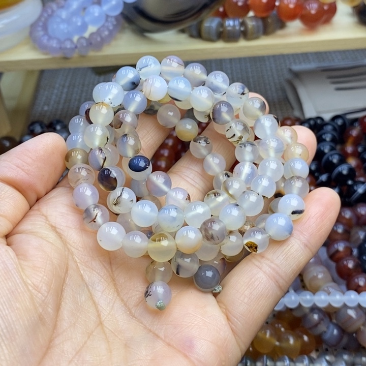 玛瑙/玉髓未镶嵌手链