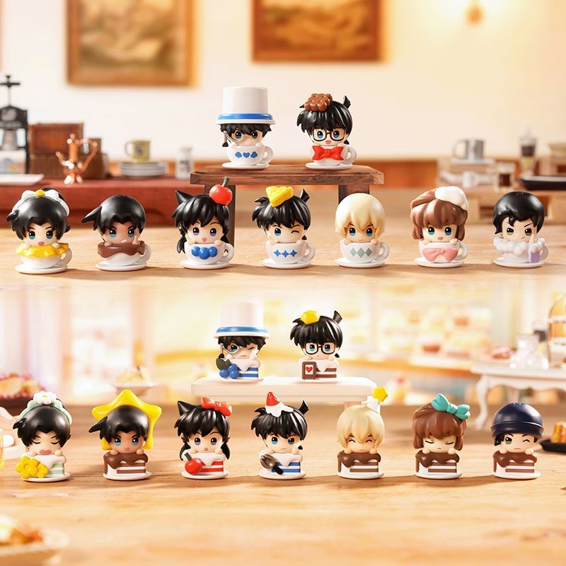 【柯南新品】正版授权名侦探柯南系列下午茶派对系列盲盒