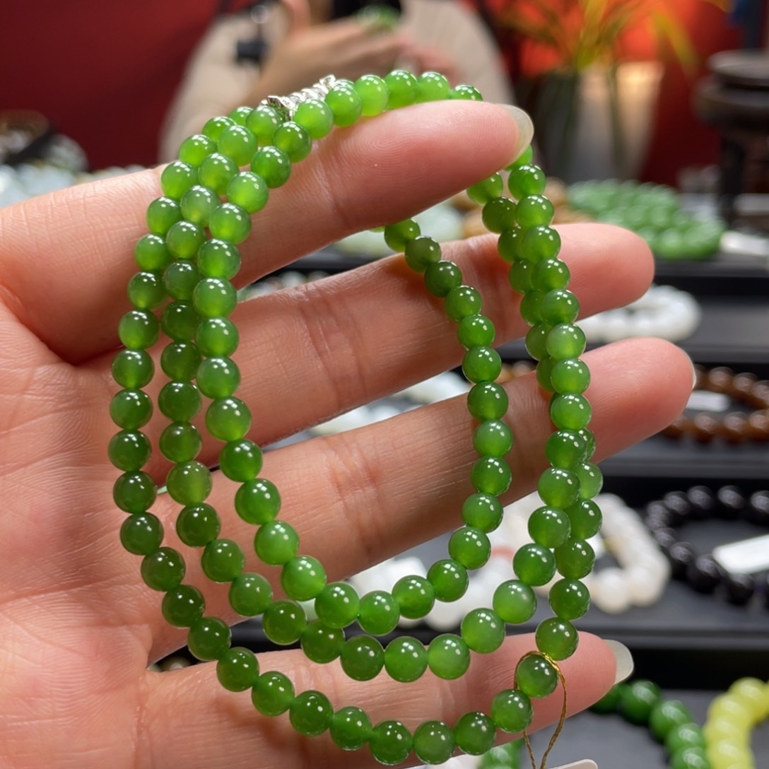 和田玉手链未镶嵌