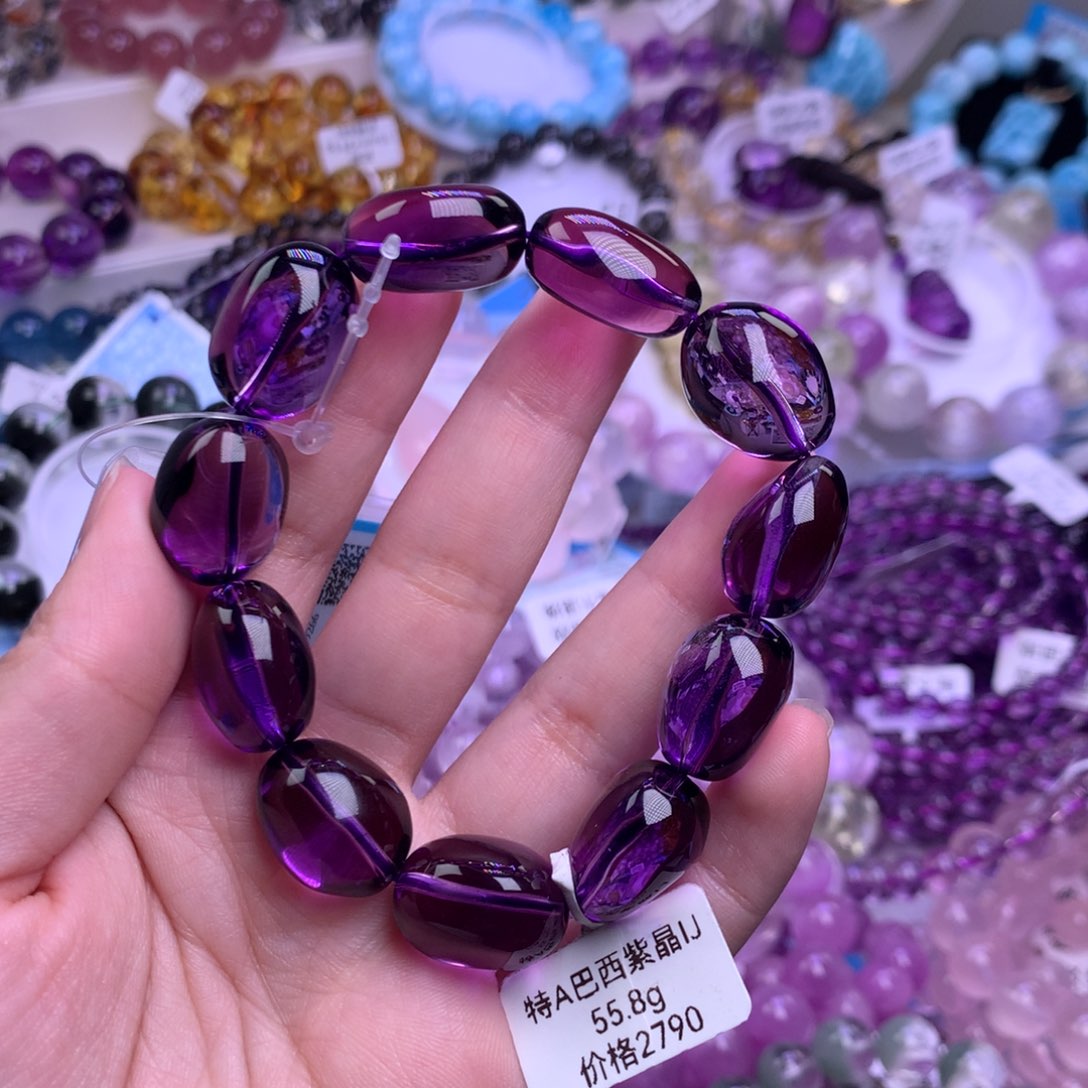 水晶手链未镶嵌手链