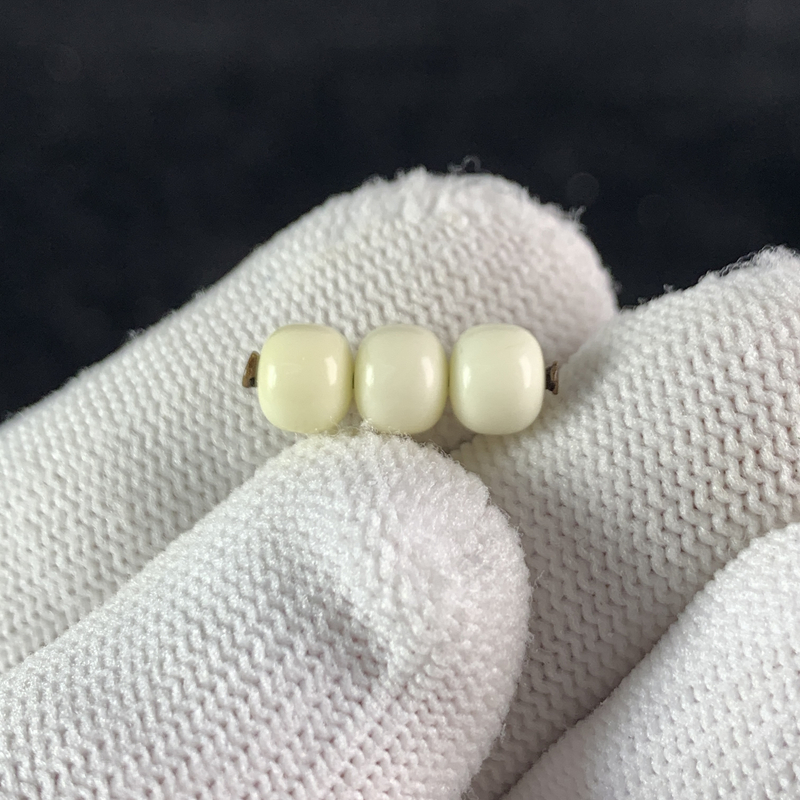 L106保真原矿俄料尺寸6*5mm蜜蜡老型隔珠配饰支持复检-多样性发货