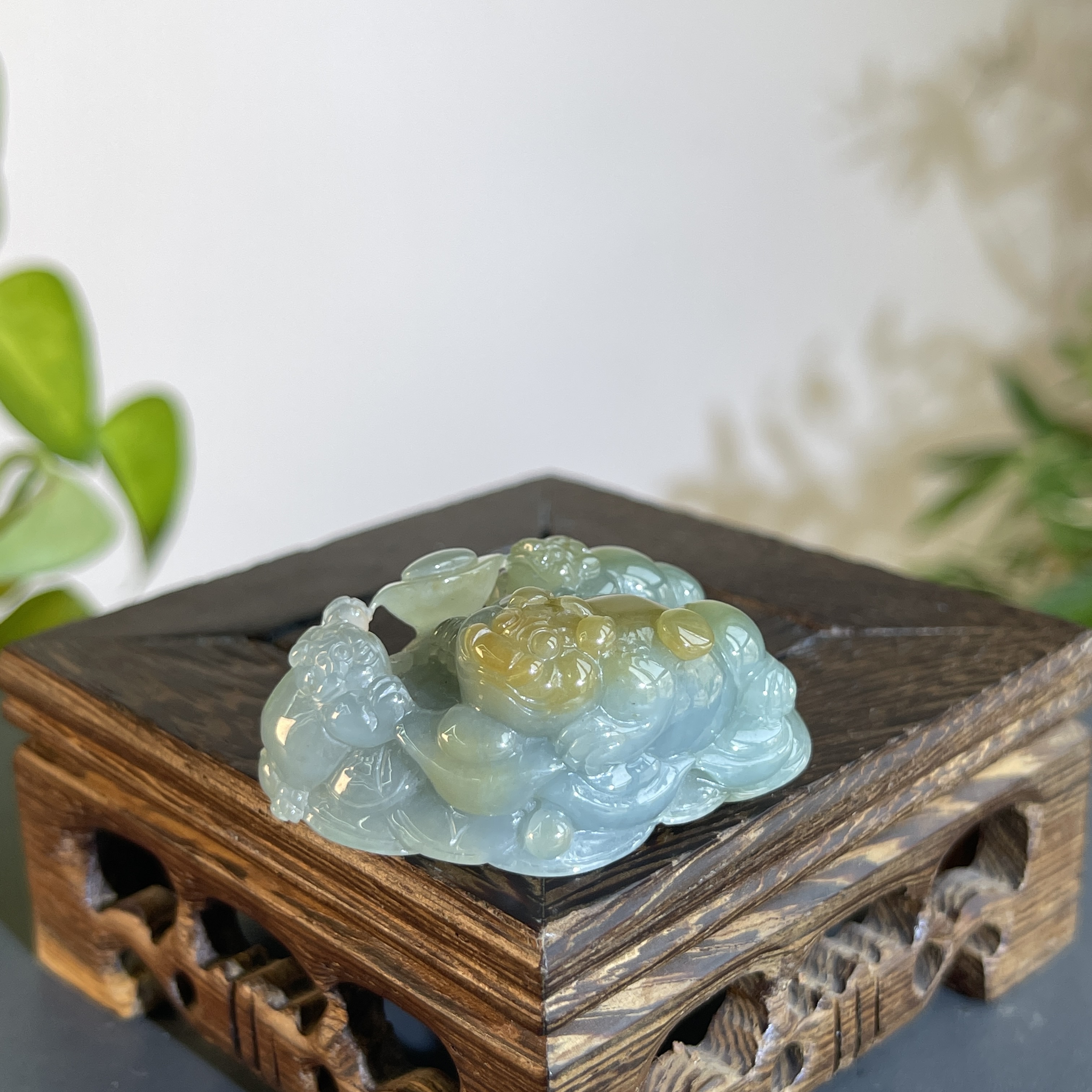 JCB14-80   天然缅甸A货翡翠   三脚金蟾