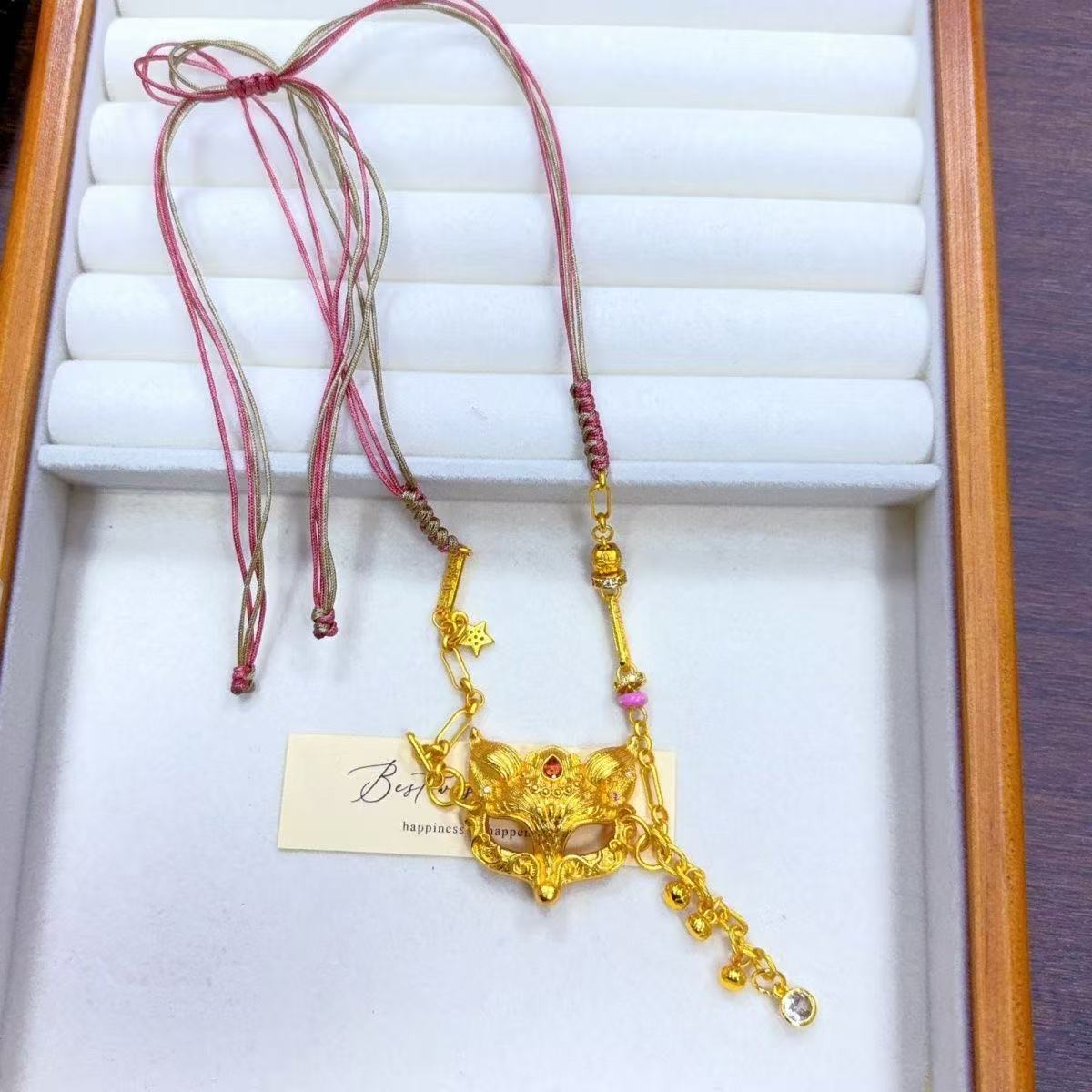 【匠心传承】狐狸项链  时尚气质经典简约狐狸彰显独特魅力