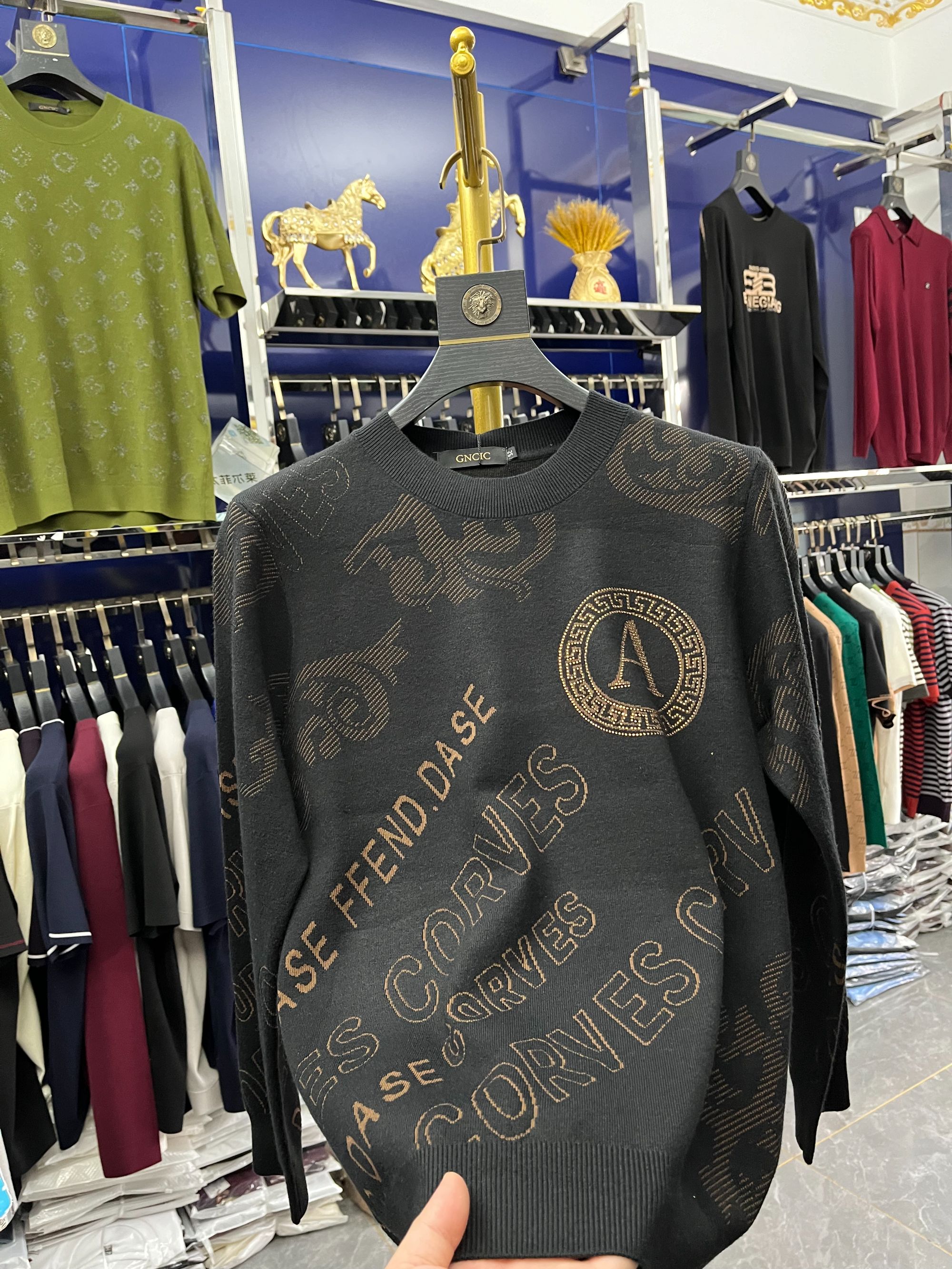 25年578#【秋冬上新-主播同款】高品质4平16针羊毛衫