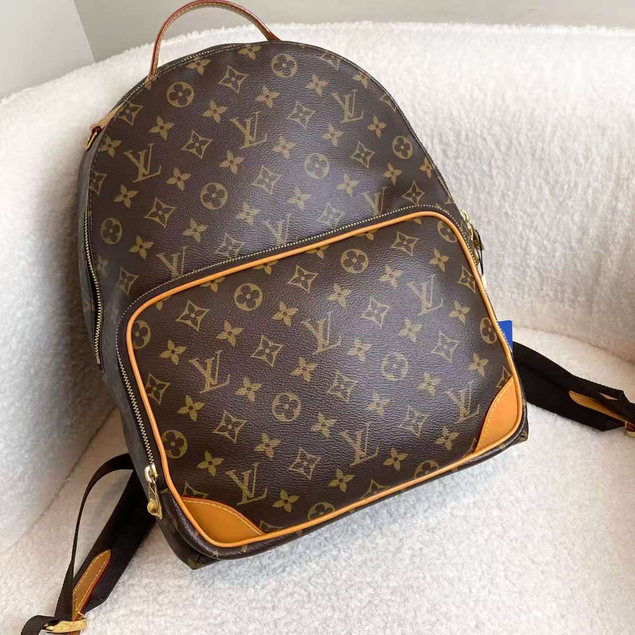99新 LouisVuitton/路易威登 老花双肩包/11084319/12期/代卖服务