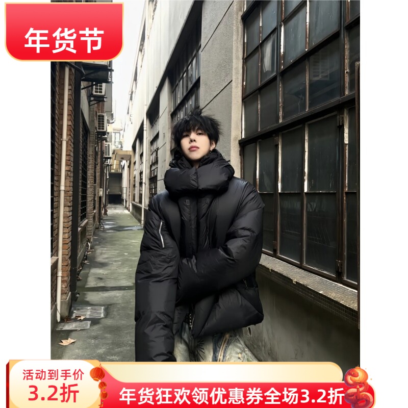 男士冬款外套棉服男装冬装痞帅2025男生正品加厚潮流新款工