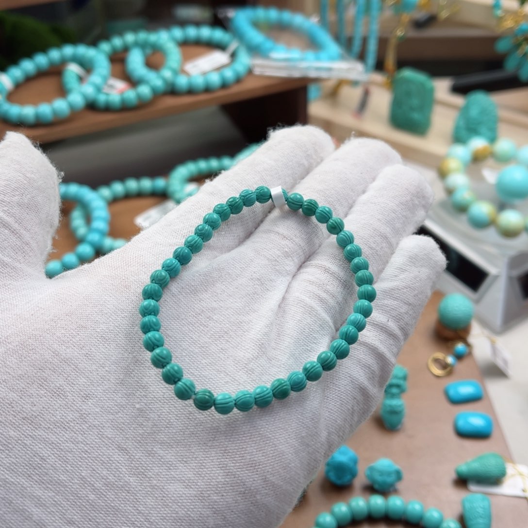 绿松石未镶嵌配饰