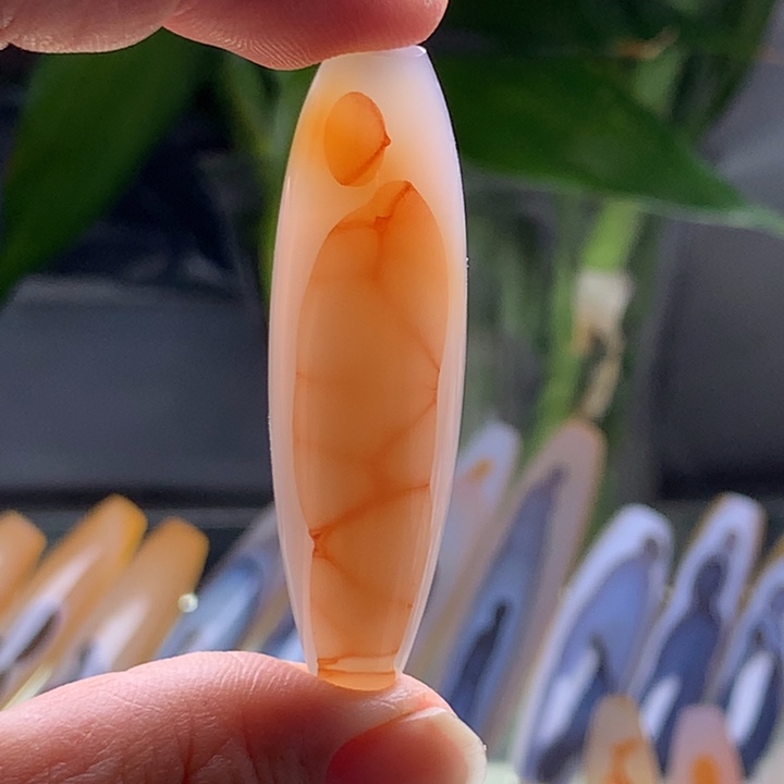 未镶嵌玛瑙/玉髓珠宝半成品30