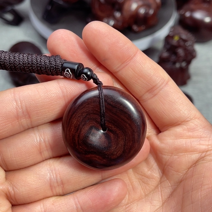 把件黄花梨/降香黄檀平安扣